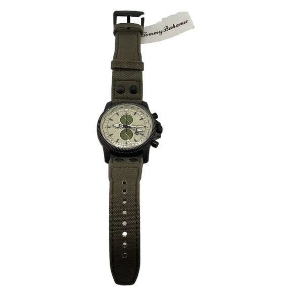 Tommy Bahama Men's Wrist Watch Water Resistant Stainless Steel 3010017315 100248 - Picture 1 of 14